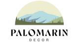 Palomarin Logo with black text that reads Palomarin Decor