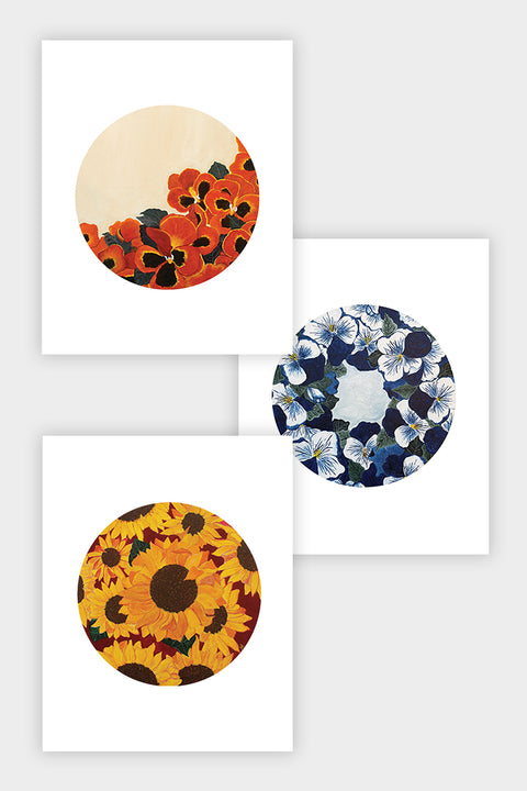 Tres Flores: 3 Print Bundle