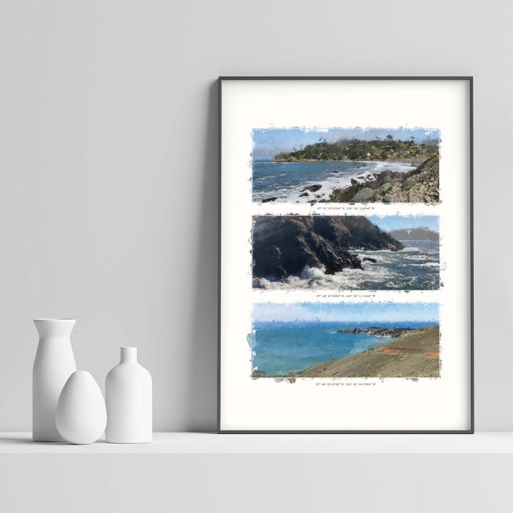 Affordable Fine Art Print - Framed Fine Art Print - Framed Wall Art - Cheap Wall Art - Art Print Cost - Low Cost Art Prints - Best Fine Art Prints - Art Prints Cheap - Art Prints Online - Art Prints California - Art Prints San Francisco - Ocean Art - Beach Cottage Art - Ocean Decor - Ocean Painting - Ocean Watercolor - Sea Painting - Ocean Wall Art - Ocean Artwork - Ocean Prints - Sea Shell Art - Ocean Paintings - Crab Art - Crab Painting