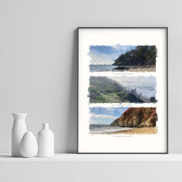 Affordable Fine Art Print - Framed Fine Art Print - Framed Wall Art - Cheap Wall Art - Art Print Cost - Low Cost Art Prints - Best Fine Art Prints - Art Prints Cheap - Art Prints Online - Art Prints California - Art Prints San Francisco - Ocean Art - Beach Cottage Art - Ocean Decor - Ocean Painting - Ocean Watercolor - Sea Painting - Ocean Wall Art - Ocean Artwork - Ocean Prints - Sea Shell Art - Ocean Paintings - Crab Art - Crab Painting