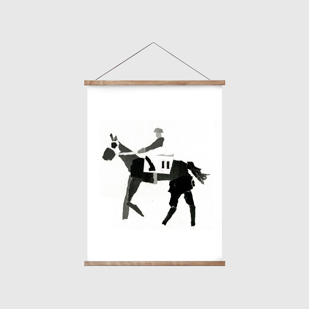 Jockey, Horse 2 Print Set